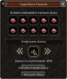 Wytwarzanie: Legendarne Kamienie Duszy