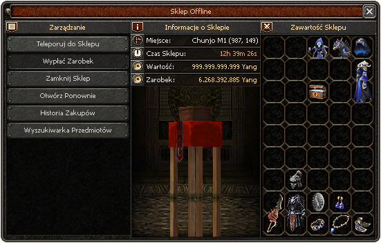 Okno: Sklep Offline