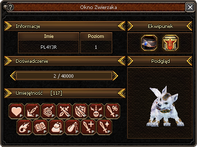 Okno: Zwierzak
